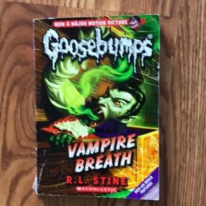 Goosebumps Vampire Breath Book